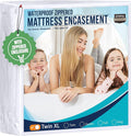 Utopia Bedding Mattress Protector Zippered Twin XL Size, 100% Waterproof Bed by UTOPIABEDDING