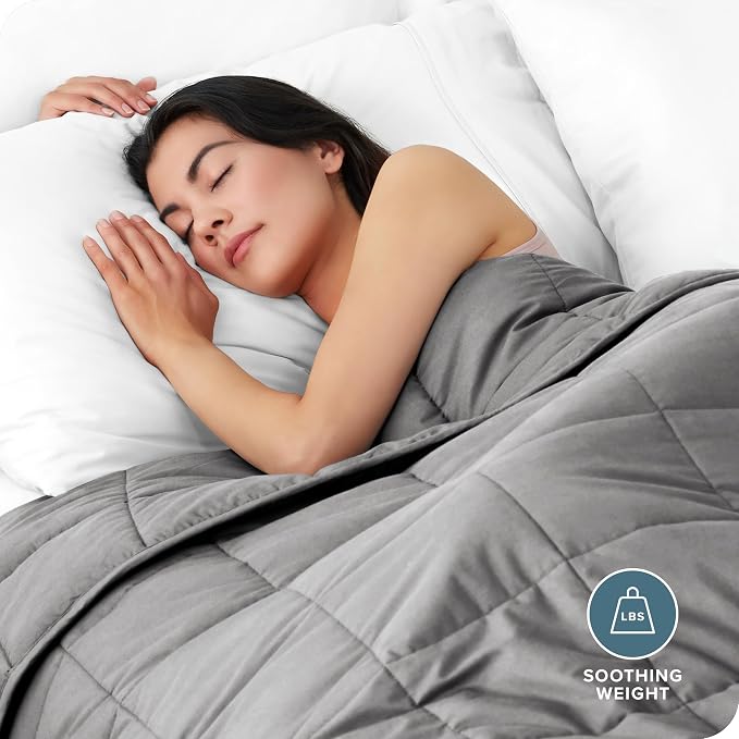 Bare Home Weighted Blanket for Adults 30lb - Image 2