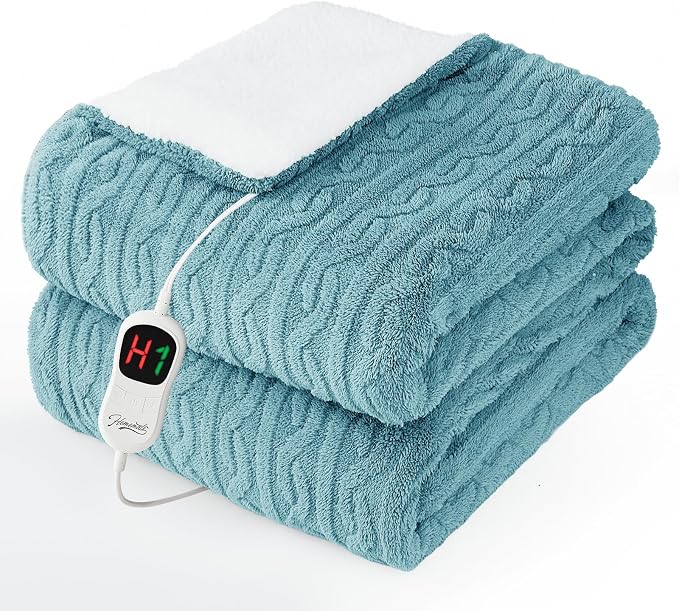 Homemate Electric Heated Blanket Full Size by Homemate