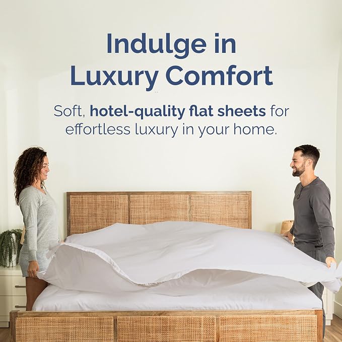 Twin Size Flat Sheet - Image 2