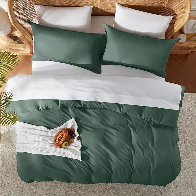 Nestl Forest Green Duvet Cover Full Size - Image 5