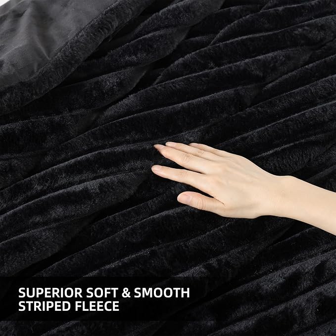 Smoofy Fluffy Queen Comforter Set 3 Pieces - Image 5