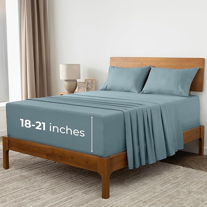 Mellanni Extra Deep California King Sheets by Mellanni
