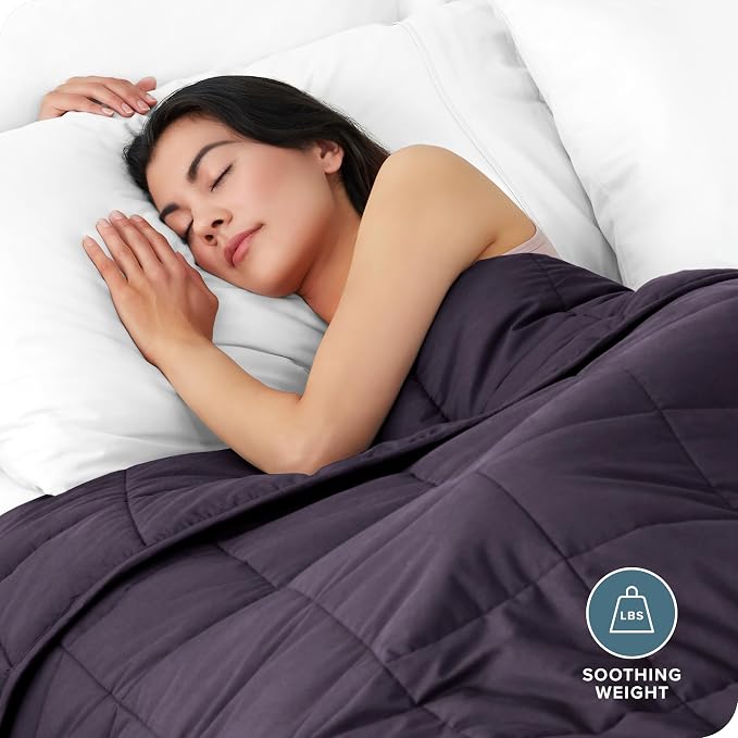 Bare Home Weighted Blanket Queen Size 20lb - Image 2