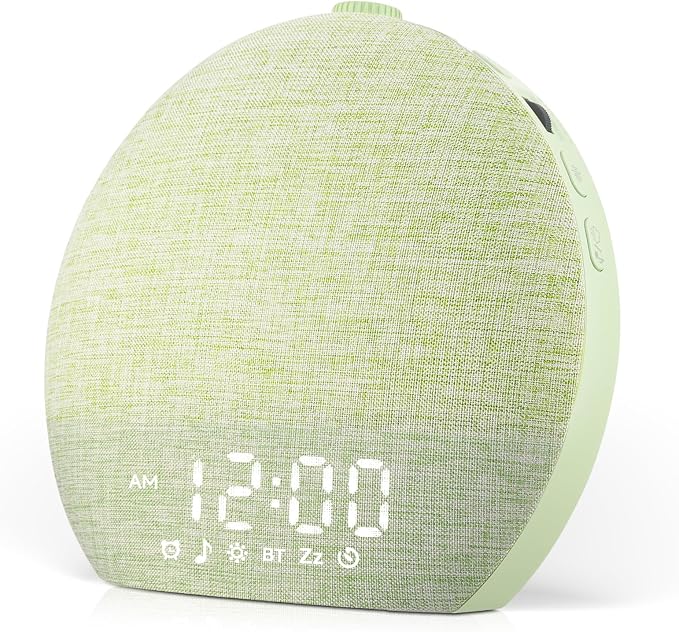 Geuuap Sunrise Alarm Clock White Noise Sound Machine by Geuuap
