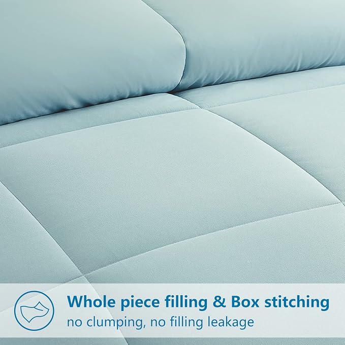 EASELAND Queen Size Down Alternative Comforter - Image 3