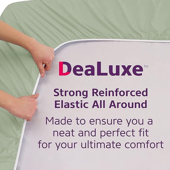 California King Fitted Sheet Deep Pocket – Real 16” Cal King Fitted Sheet Fit - Image 4