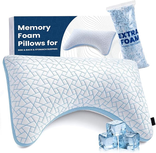 A-Pce Adjustable Pillow, Queen Size Bed Pillows by A-PceforSeat