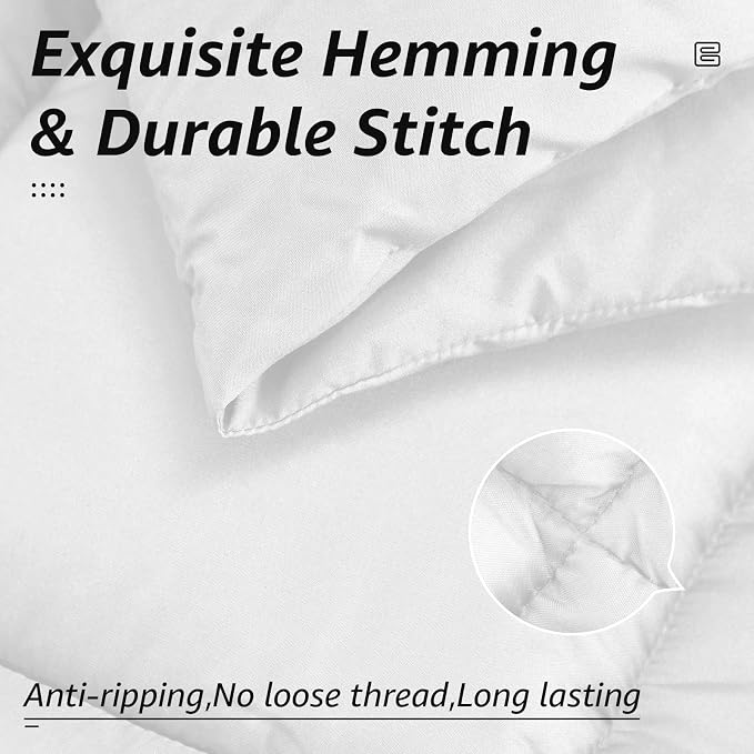 HYLEORY All Season Twin Size Bed Comforter - Image 4