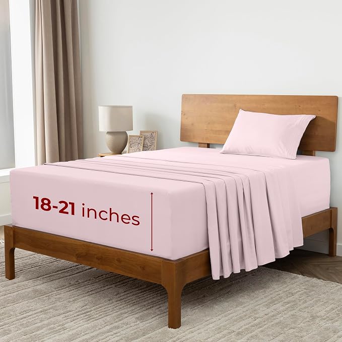 Mellanni Extra Deep Twin Sheets by Mellanni