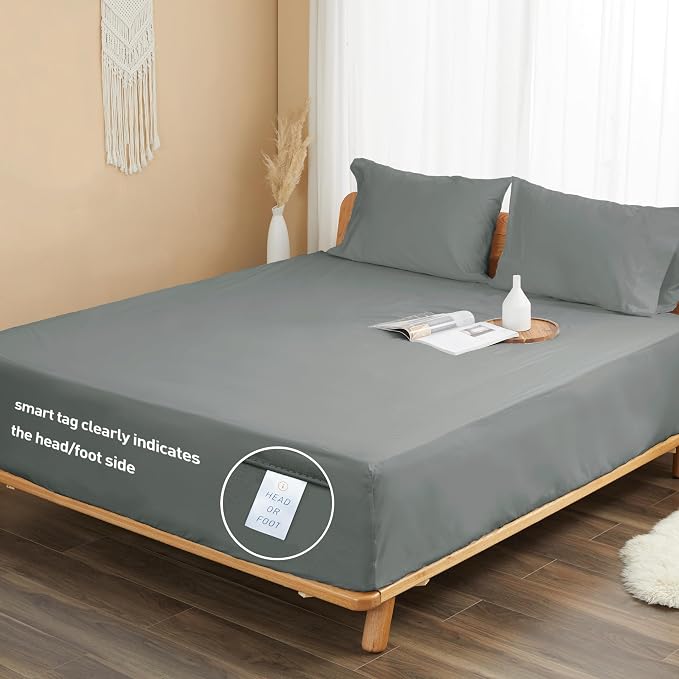 Sunflower Queen Fitted Sheet, 1-Piece Extra Deep Pocket Fitted Bottom Sheet 22" - Image 7