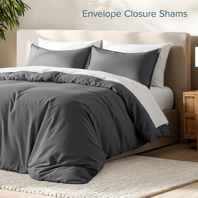 Bare Home Bedding Duvet Cover Queen Size - Image 4