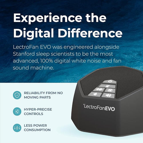Adaptive Sound Technologies LectroFan EVO White Noise Machine - Image 2