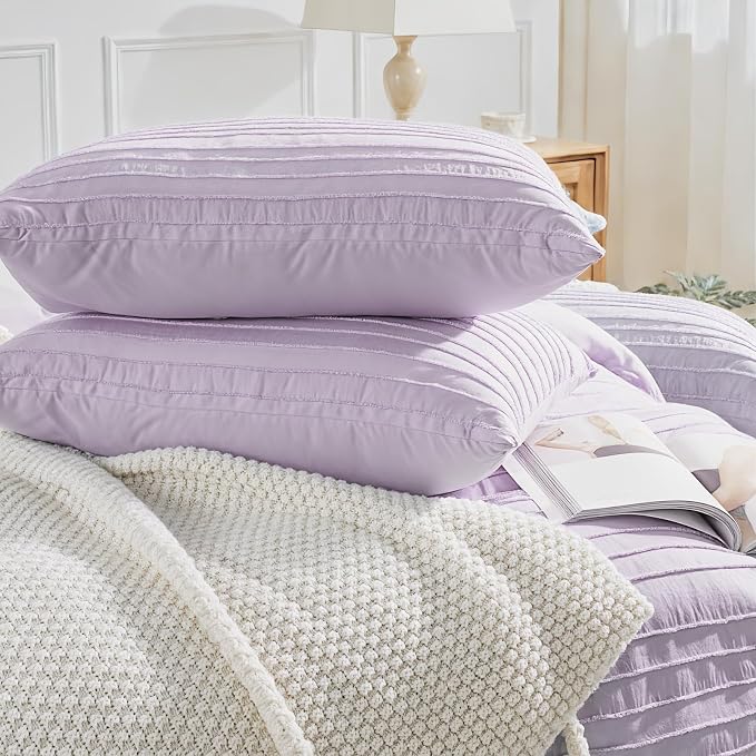 NEXHOME PRO Duvet Cover Queen, 3 Pieces Boho Tufted Duvet Cover Set, Soft and - Image 6