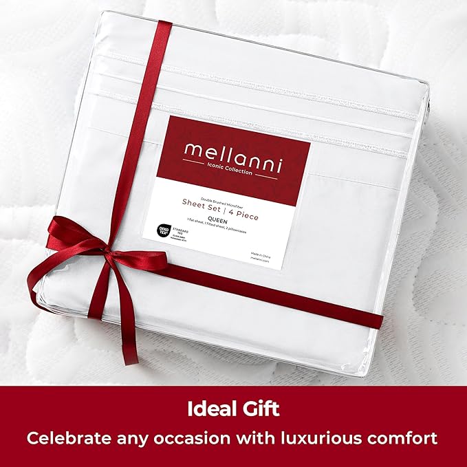 Mellanni Extra Deep King Sheets - Image 9