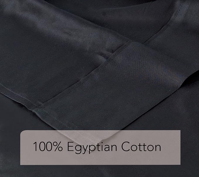 Flat Sheet Only 2 Pack, King Size 400 Thread Count 100% Egyptian Cotton Flat - Image 2