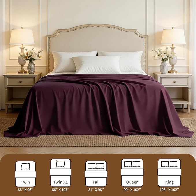 HBHLFZ Queen Flat Sheet - Image 3