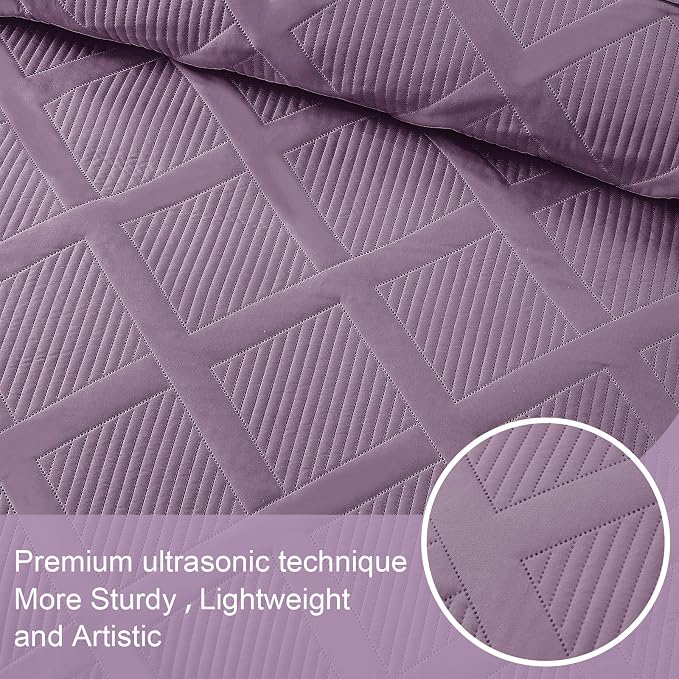 Exclusivo Mezcla Full Queen Size Quilt Set - Image 4
