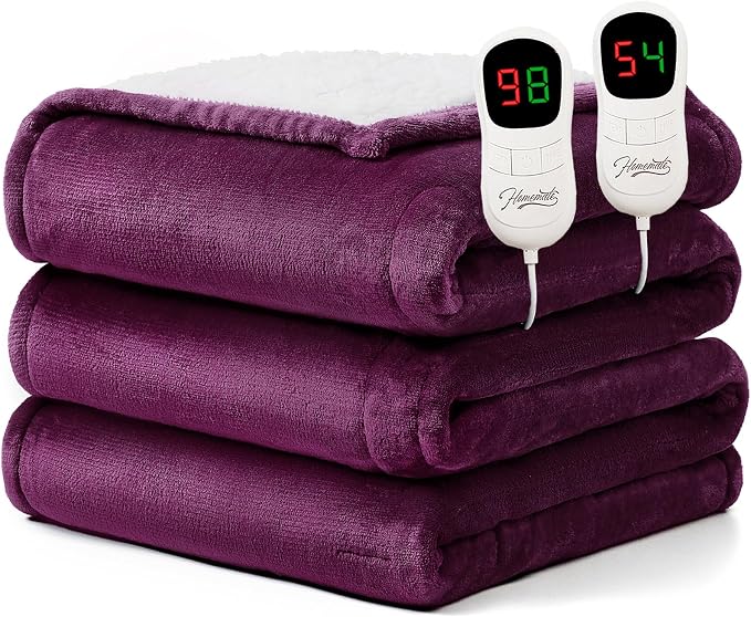 Homemate Electric Heated Blanket Queen Size by Homemate