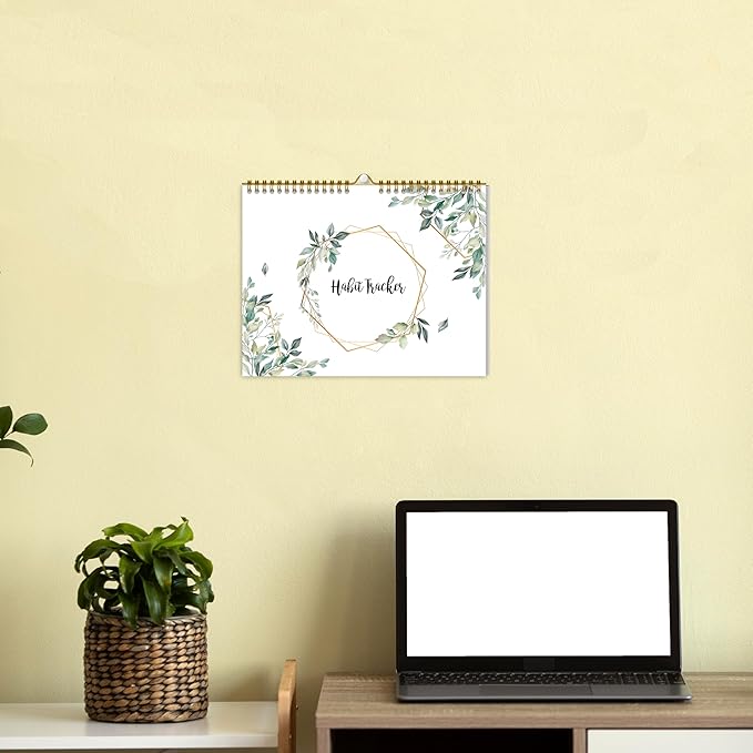 Habit Tracker Calendar，12 Monthly Habit Tracker Journal - Image 7