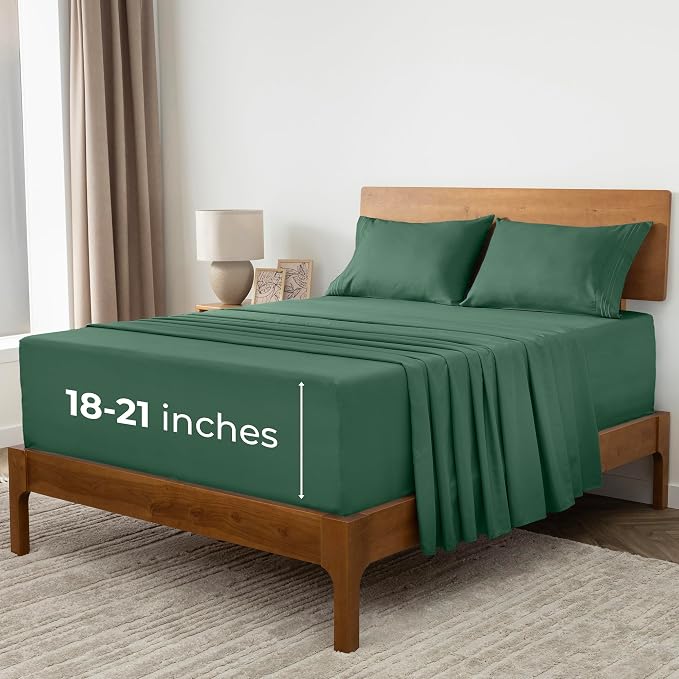 Mellanni Extra Deep California King Sheets by Mellanni
