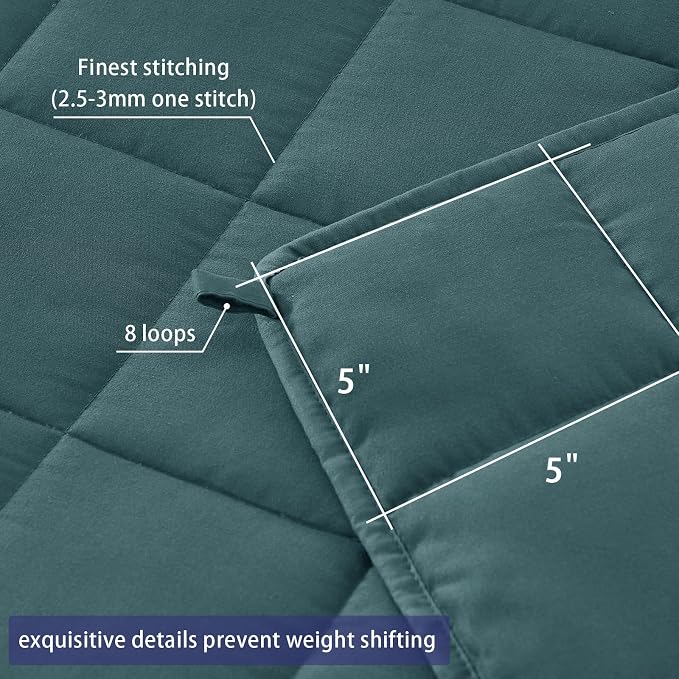 yescool Weighted Blanket for Adults Cooling Heavy Blanket for Sleeping Perfect - Image 6