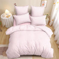 Nayoroom Pink Striped Duvet Cover King Size White Stripe Duvet Cover Dorm by Nayoroom