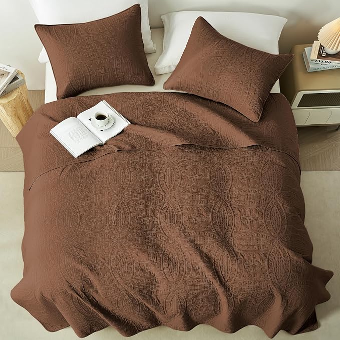 akkialla Twin Quilt Bedding Set, Lightweight Soft Bedspread Coverlet, Modern - Image 3