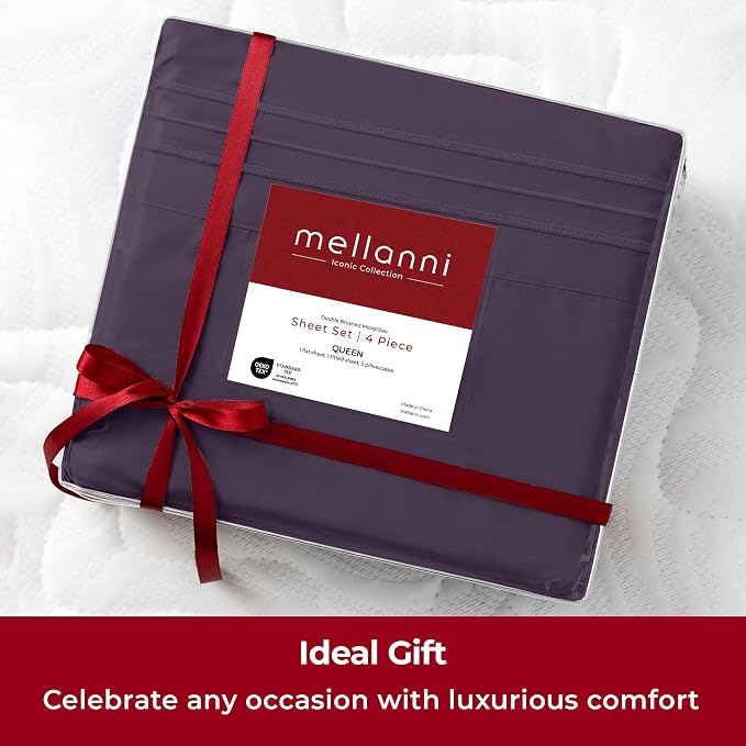 Mellanni Extra Deep California King Sheets - Image 9