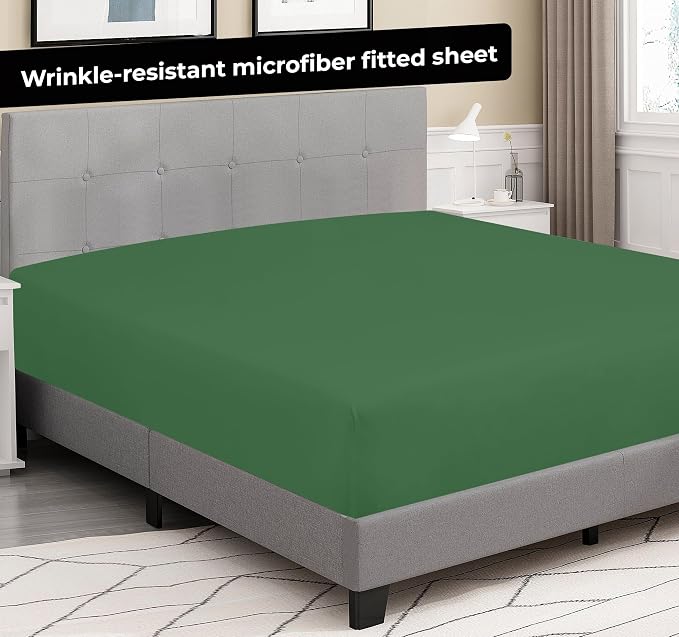 Royale Linens Fitted Sheet Twin - Image 8
