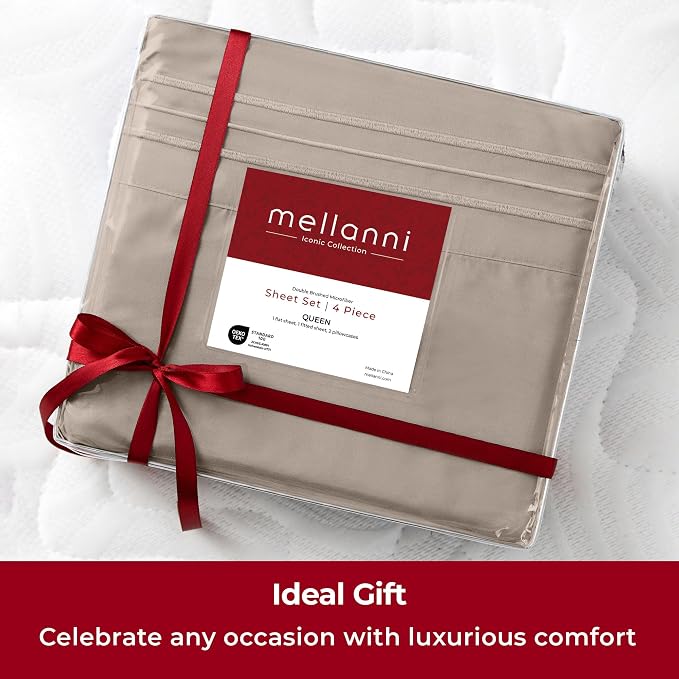 Mellanni Extra Deep California King Sheets - Image 9