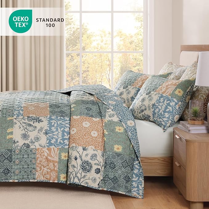 CASAAGUSTO Twin Quilt Set - Image 4