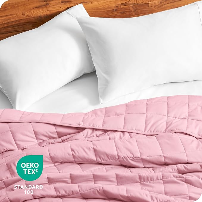 Bare Home Weighted Blanket King Size 25lb - Image 7