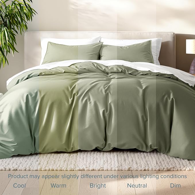 Bare Home Bedding Duvet Cover Queen Size - Image 8