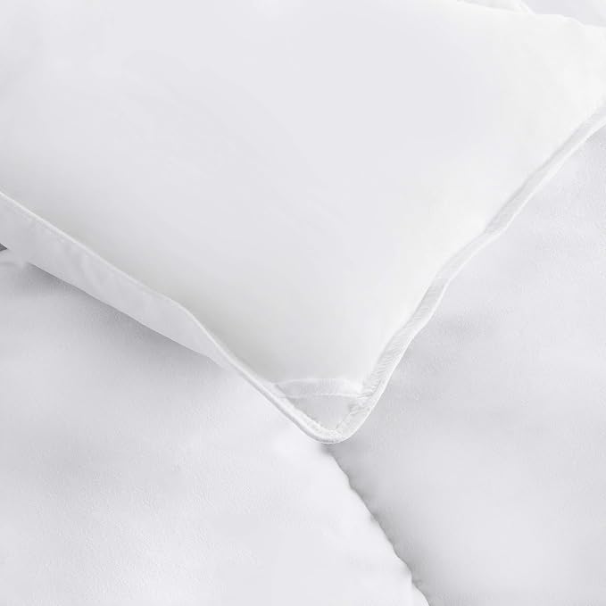 Amazon Basics Soft White Down Alternative Comforter and Duvet Insert - Image 3