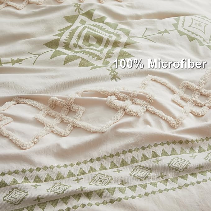 Oli Anderson Boho Duvet Cover Set Twin Size, Durable and Super Soft Duvet Covers - Image 3
