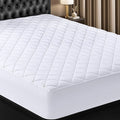 Utopia Bedding Quilted Fitted Mattress Pad, King Size, Elastic Fitted Mattress by UTOPIABEDDING