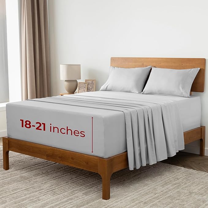 Mellanni Extra Deep King Sheets by Mellanni