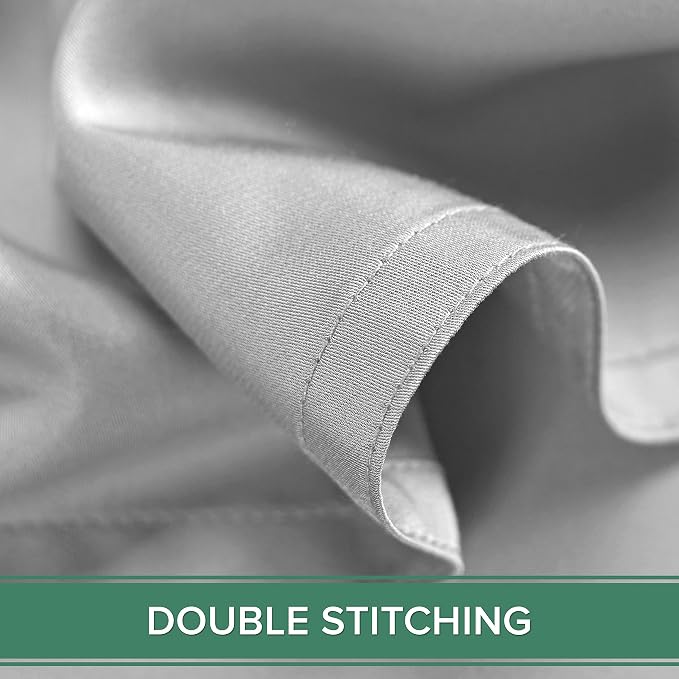 King Pillowcases by Pure Bamboo, Genuine 100% Organic Viscose Derived from - Image 4