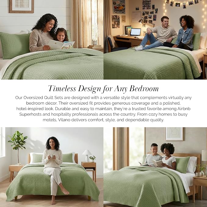 Southshore Fine Living, Inc. Twin XL Comforter Quilt Set, Dorm Room Bedding - Image 6