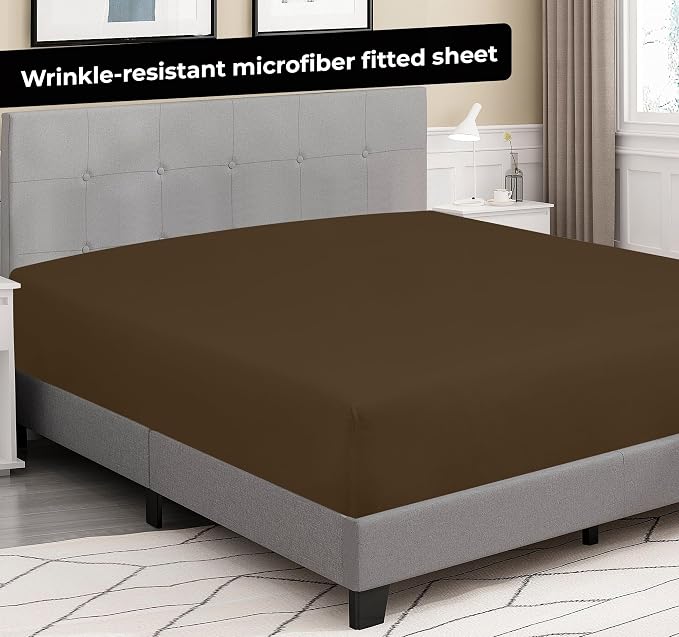 Royale Linens Fitted Sheet Twin - Image 8