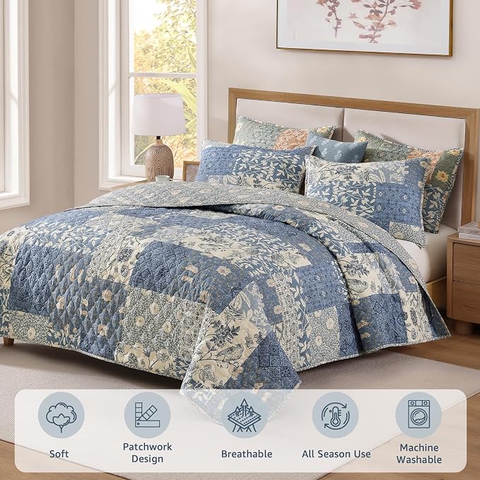 CASAAGUSTO King Size Quilt Set - Image 3
