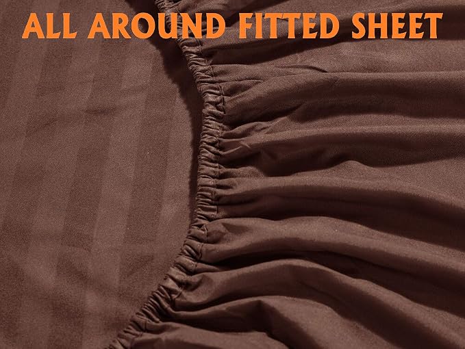 Elegant Comfort Softest and Coziest 4-Piece Sheet Set - Image 4