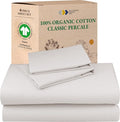 California Design Den 100% Organic Cotton Sheets Queen Size Bed Set by CaliforniaDesignDen