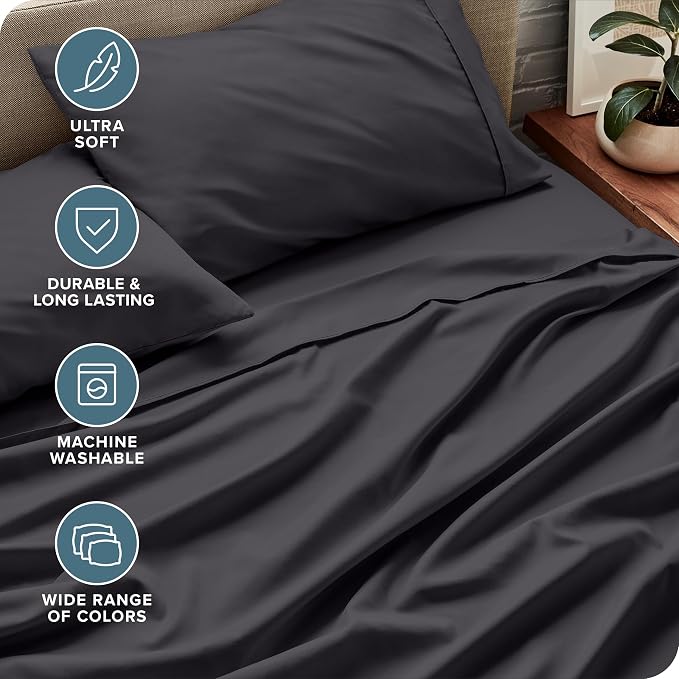 Bare Home Twin Sheet Set - Image 4