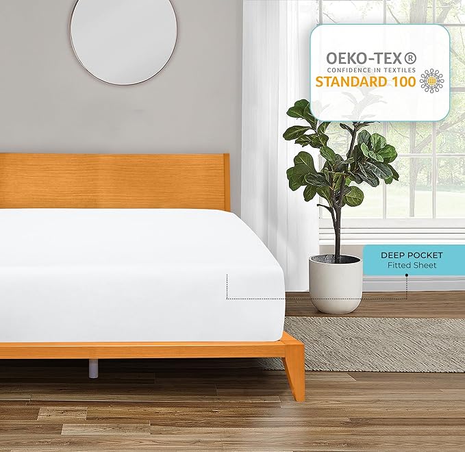 Royale Linens Fitted Sheet California King - Image 7