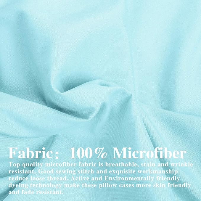 NTBAY Twin Extra-Long Flat Sheet Only - Image 2