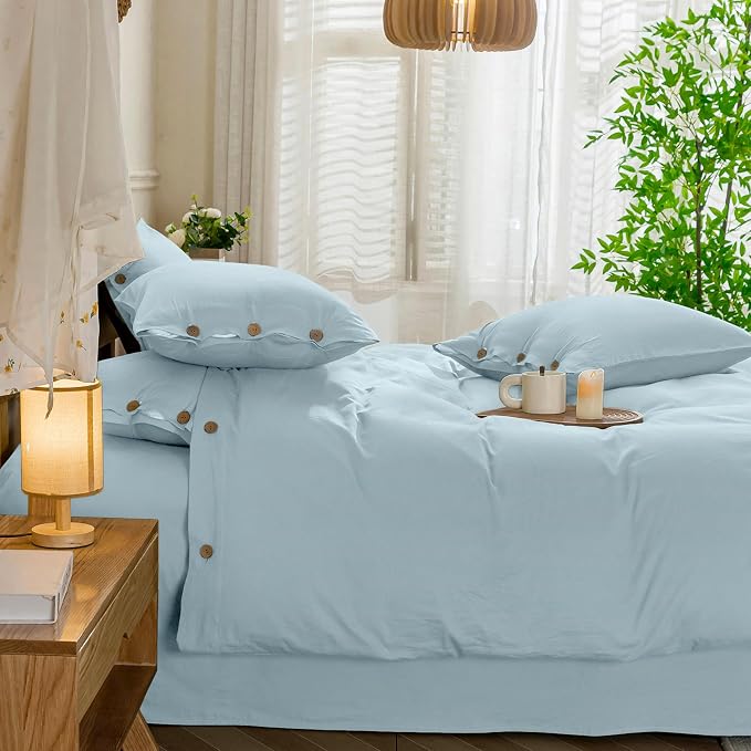 JELLYMONI Cotton Duvet Cover Queen Size - Image 7