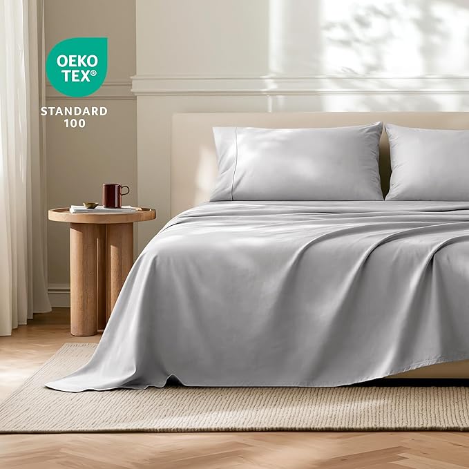 Bare Home Full Flat Sheet - Image 4
