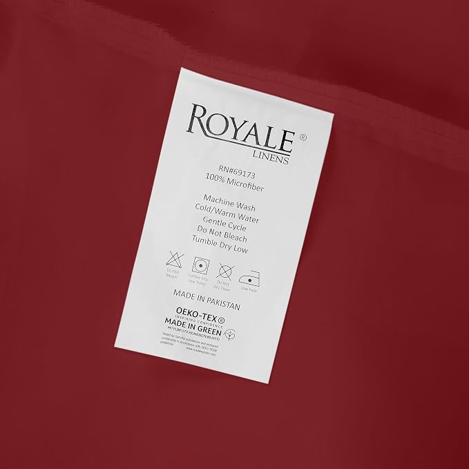 Royale Linens Fitted Sheet Full - Image 9